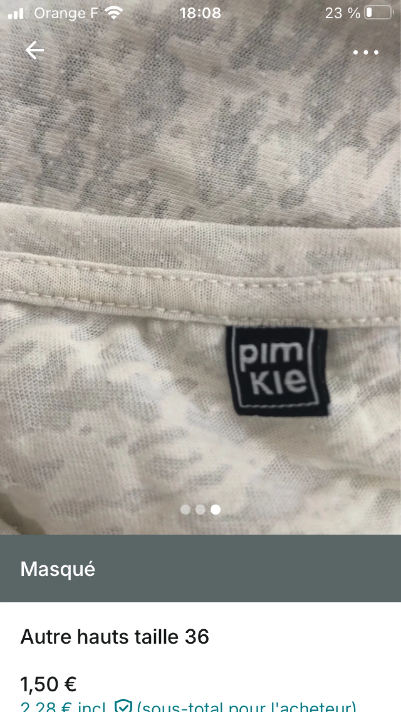 T-shirts size 36 – photo 3